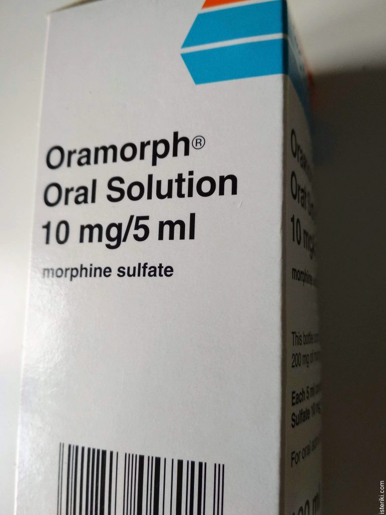 Oramorph - morphine sulfate